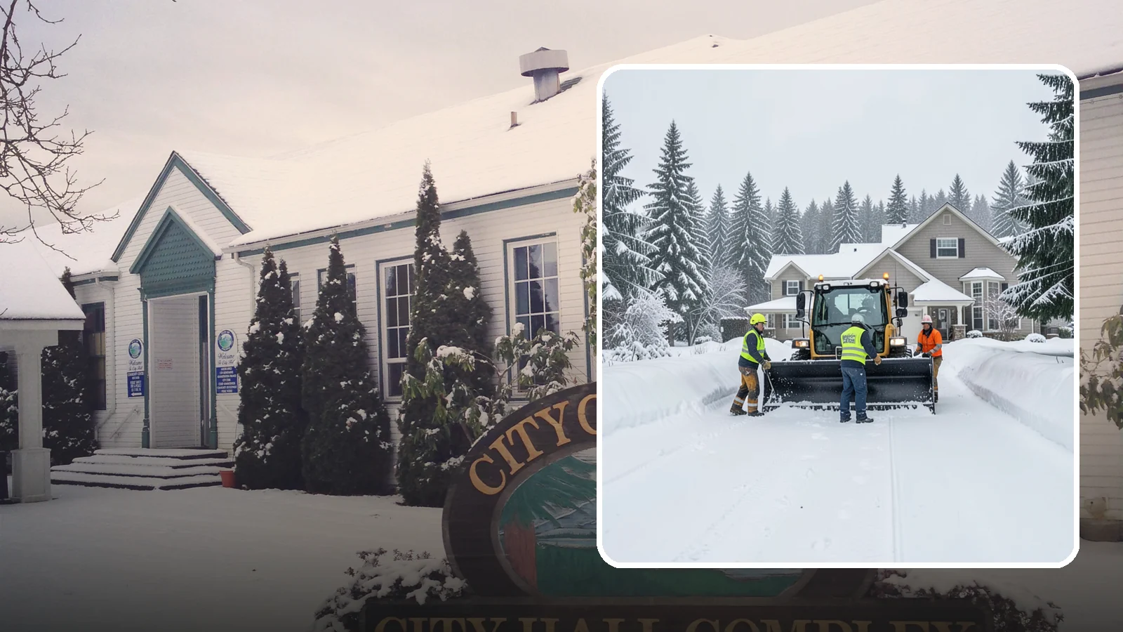 Acreage Snow Removal in Pacific, King County, WA - We clear driveways, ring roads, and equipment access across large-acreage Western Washington properties and hobby farms.