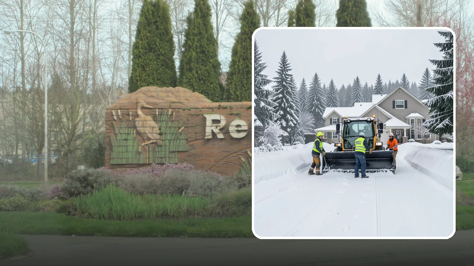 Acreage Snow Removal in Renton, King County, WA - We clear driveways, ring roads, and equipment access across large-acreage Western Washington properties and hobby farms.