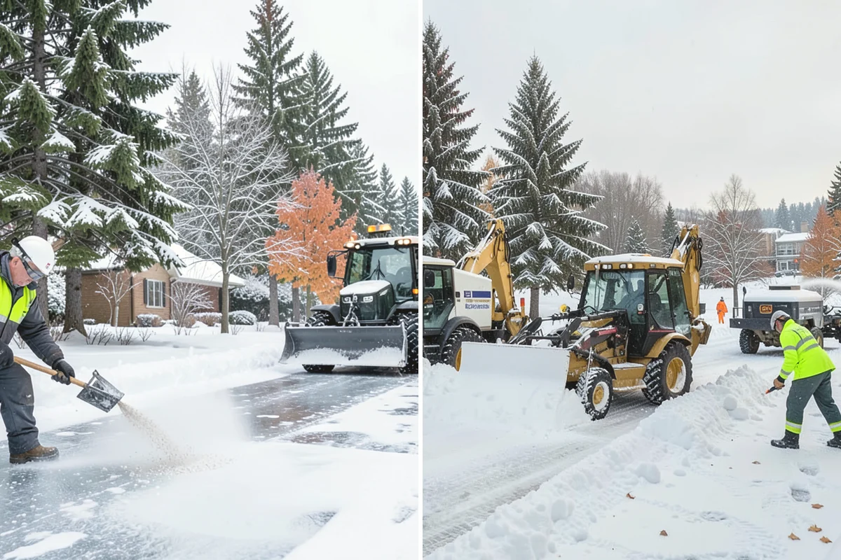 Acreage Snow Removal in Ruston, Pierce County, WA - We tour the property and rank access routes by priority