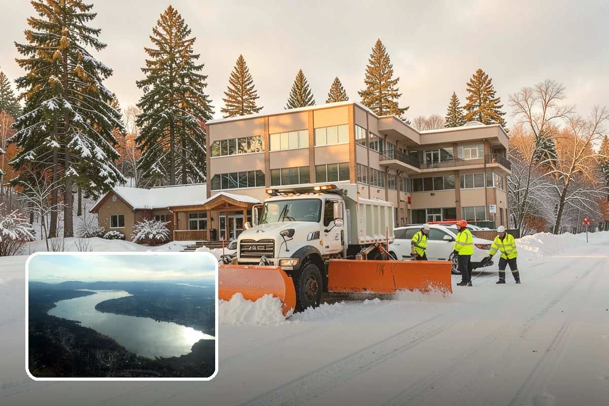 Acreage Snow Removal in Sammamish, King County, WA - Covers driveways, ring roads, and multiple structures