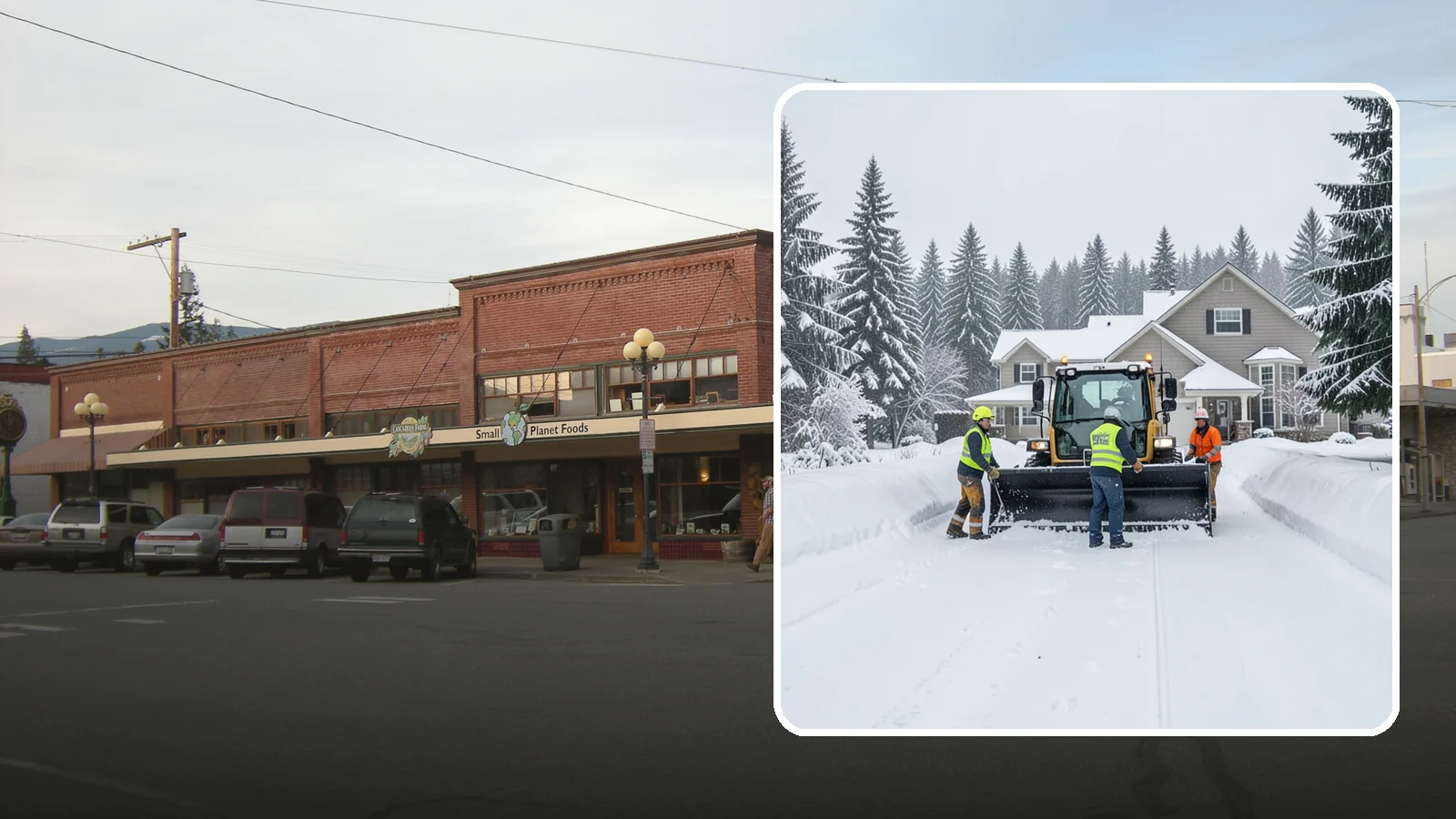 Acreage Snow Removal in Sedro-Woolley, Skagit County, WA - We clear driveways, ring roads, and equipment access across large-acreage Western Washington properties and hobby farms.