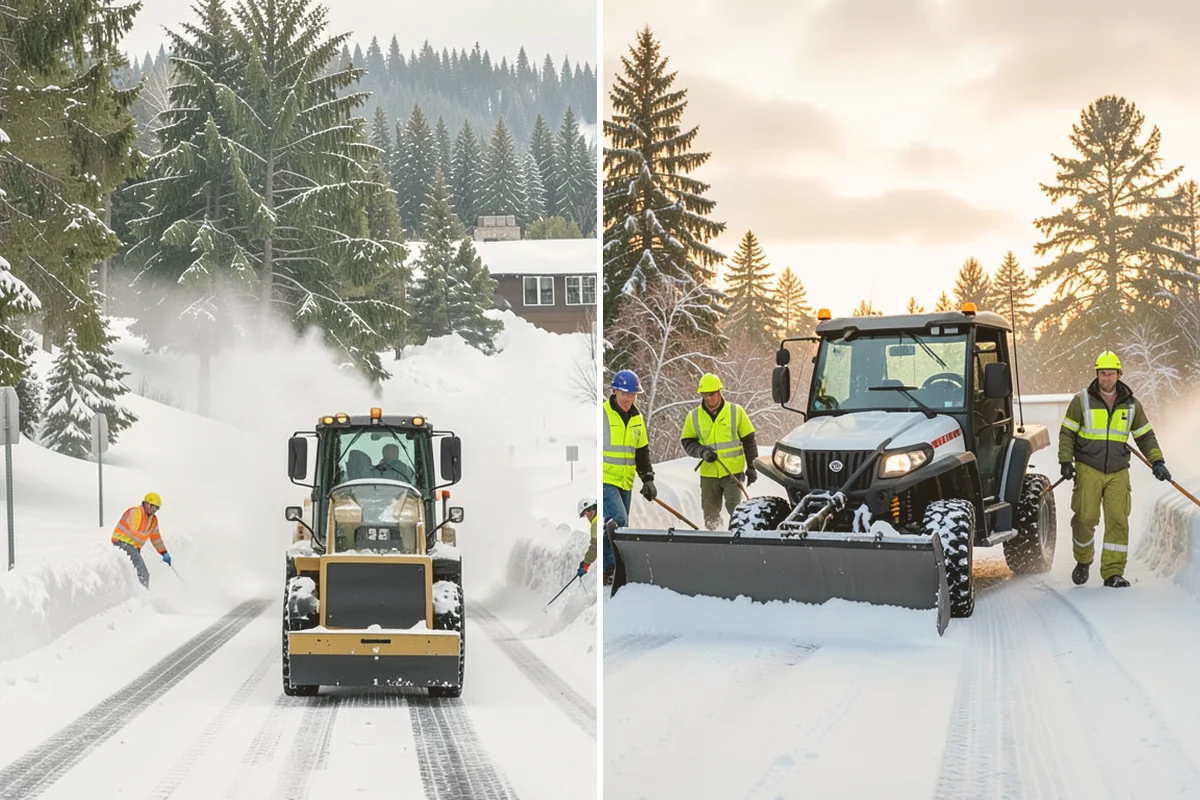 Acreage Snow Removal in Snohomish, Snohomish County, WA - We tour the property and rank access routes by priority