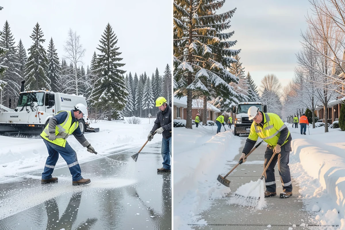 Acreage Snow Removal in Sumner, Pierce County, WA - We tour the property and rank access routes by priority