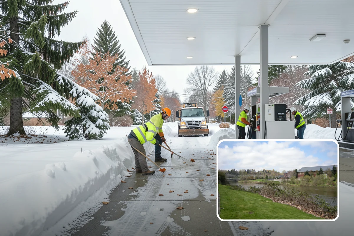 Acreage Snow Removal in Tukwila, King County, WA - Covers driveways, ring roads, and multiple structures