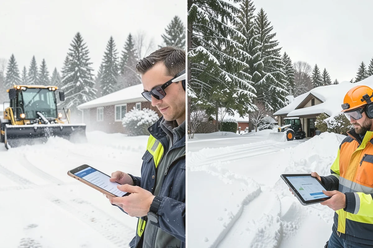 Acreage Snow Removal in Tukwila, King County, WA - We tour the property and rank access routes by priority