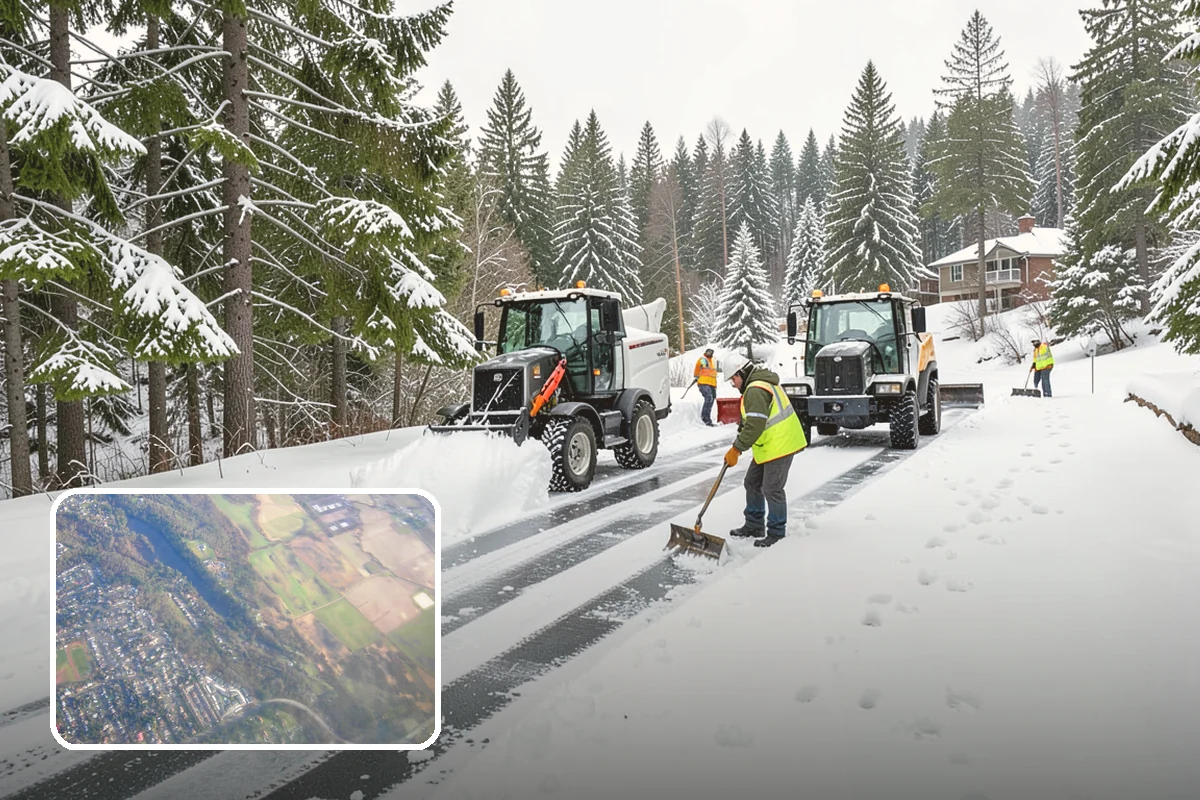 ADA Access Clearing in Algona, King County, WA - Maintains ADA compliance through every storm