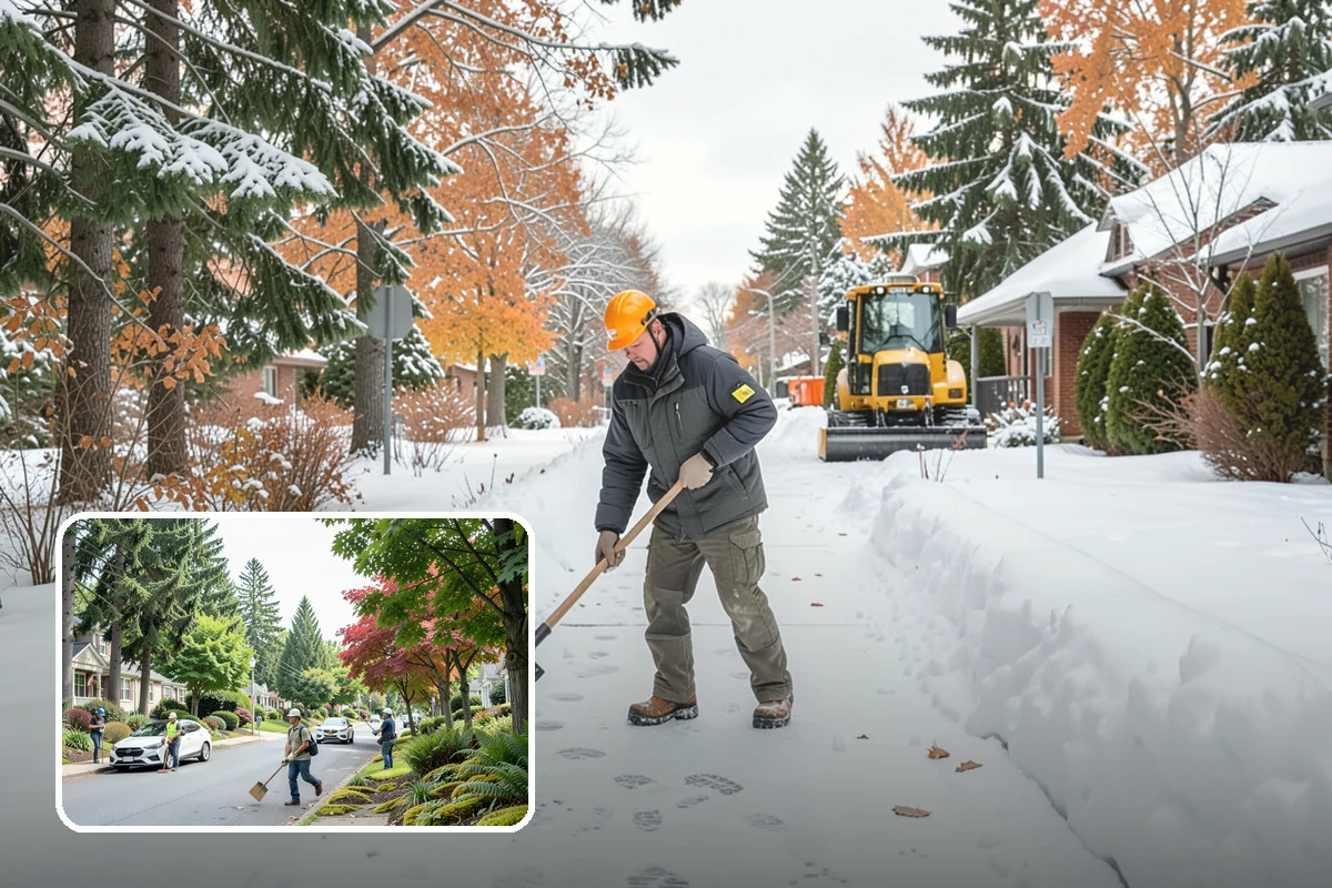 ADA Access Clearing in Beaux Arts Village, King County, WA - Maintains ADA compliance through every storm