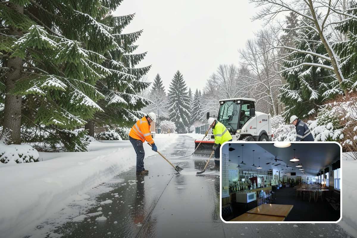 ADA Access Clearing in Black Diamond, King County, WA - Maintains ADA compliance through every storm