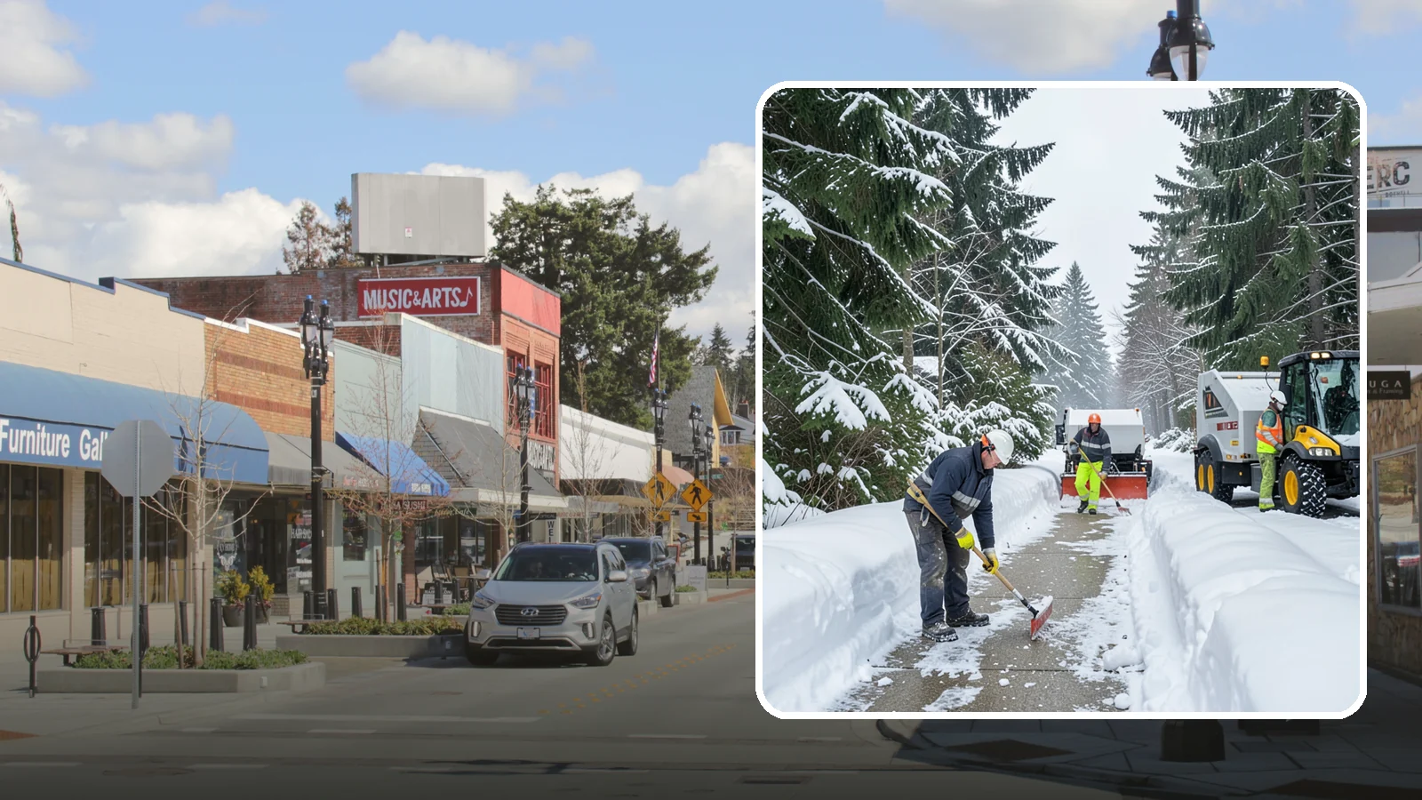 ADA Access Clearing in Bothell, King County, WA - We clear ADA-designated access points across your Western Washington property to keep them compliant and safe all winter.