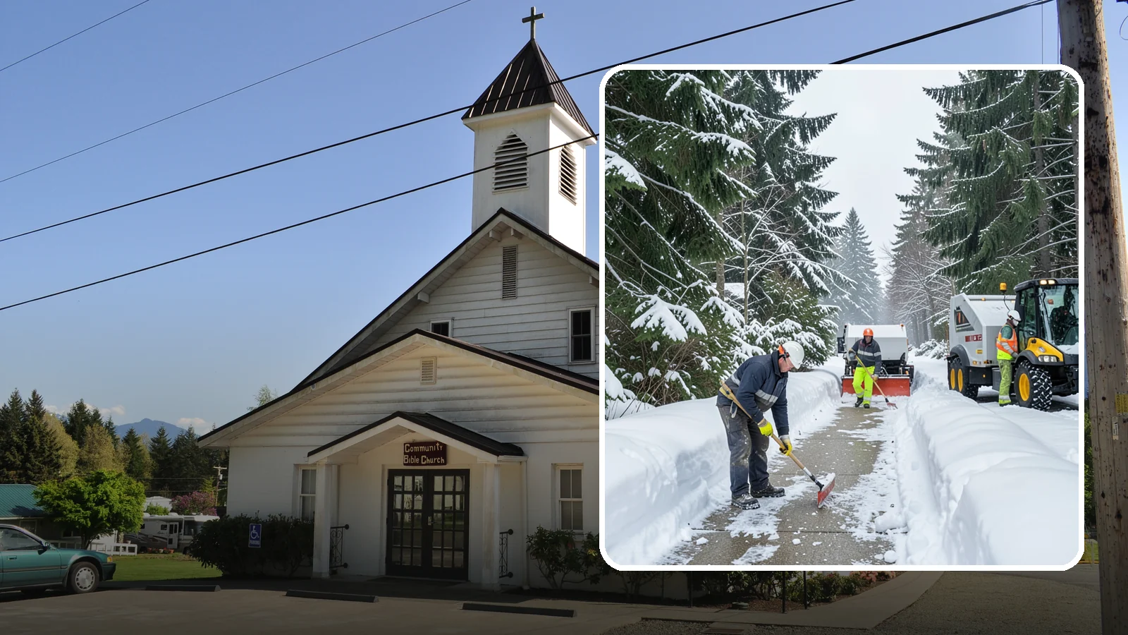ADA Access Clearing in Concrete, Skagit County, WA - We clear ADA-designated access points across your Western Washington property to keep them compliant and safe all winter.
