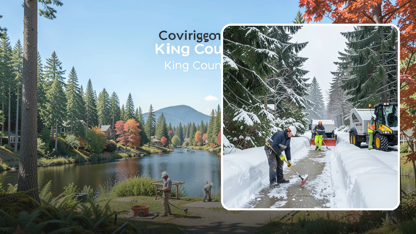 ADA Access Clearing in Covington, King County, WA - We clear ADA-designated access points across your Western Washington property to keep them compliant and safe all winter.