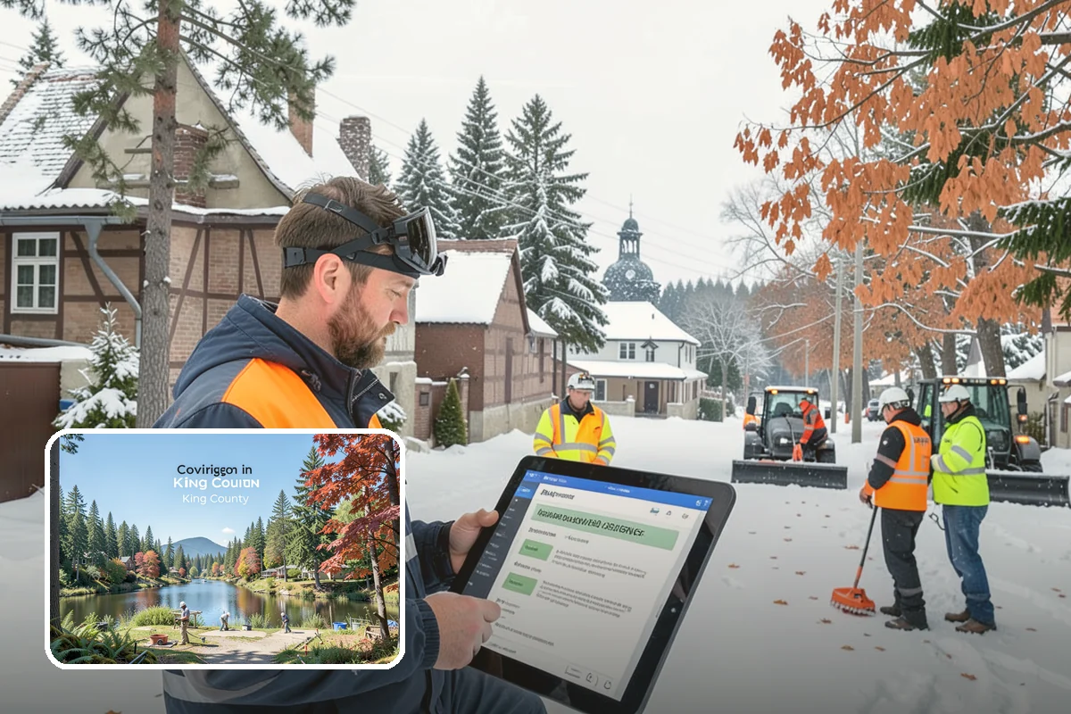 ADA Access Clearing in Covington, King County, WA - Maintains ADA compliance through every storm