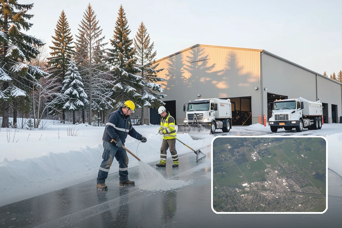 ADA Access Clearing in Enumclaw, King County, WA - Maintains ADA compliance through every storm