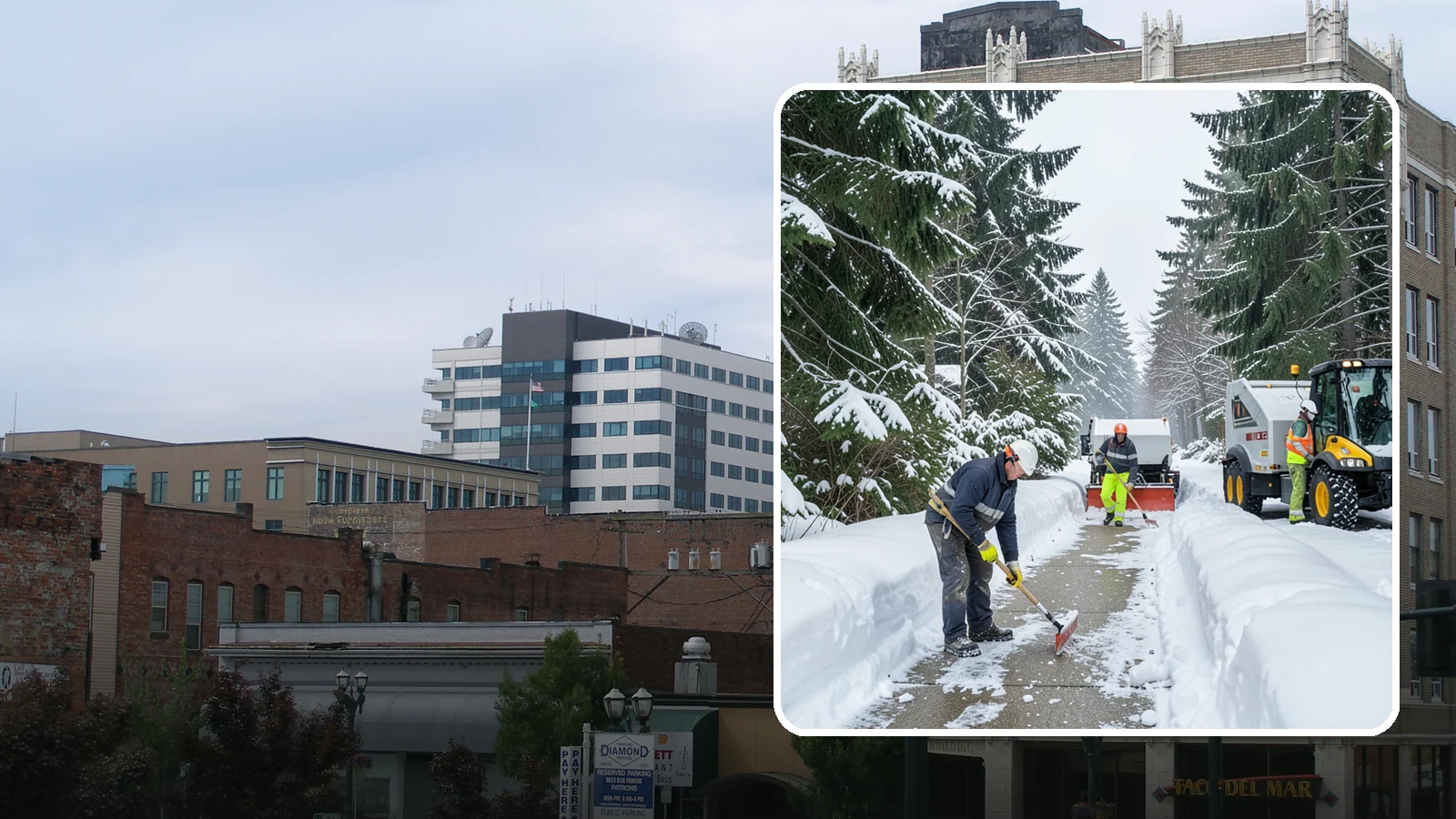ADA Access Clearing in Everett, Snohomish County, WA - We clear ADA-designated access points across your Western Washington property to keep them compliant and safe all winter.