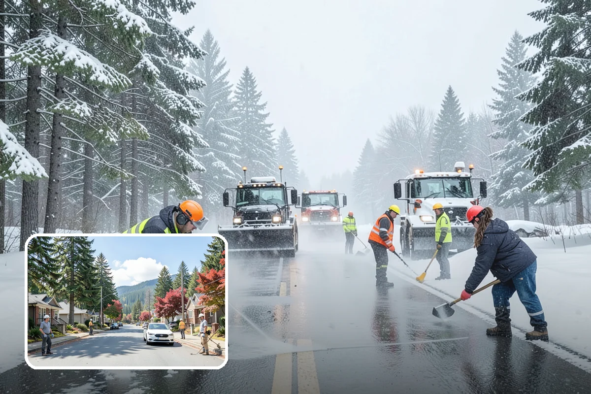 ADA Access Clearing in Hunts Point, King County, WA - Maintains ADA compliance through every storm