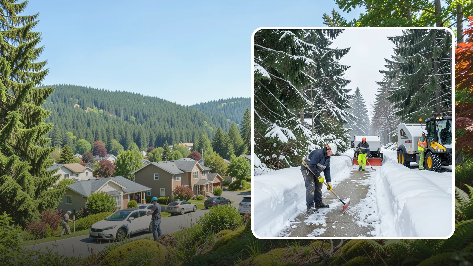 ADA Access Clearing in Index, Snohomish County, WA - We clear ADA-designated access points across your Western Washington property to keep them compliant and safe all winter.