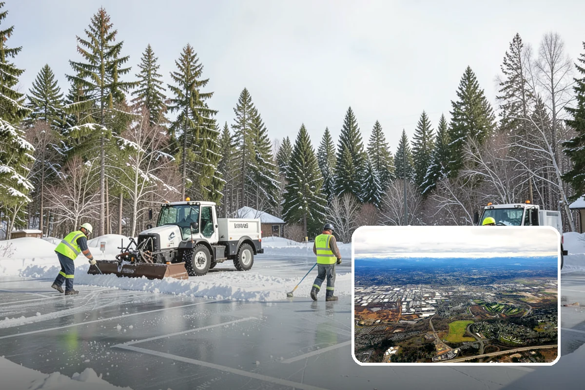 ADA Access Clearing in Kent, King County, WA - Maintains ADA compliance through every storm