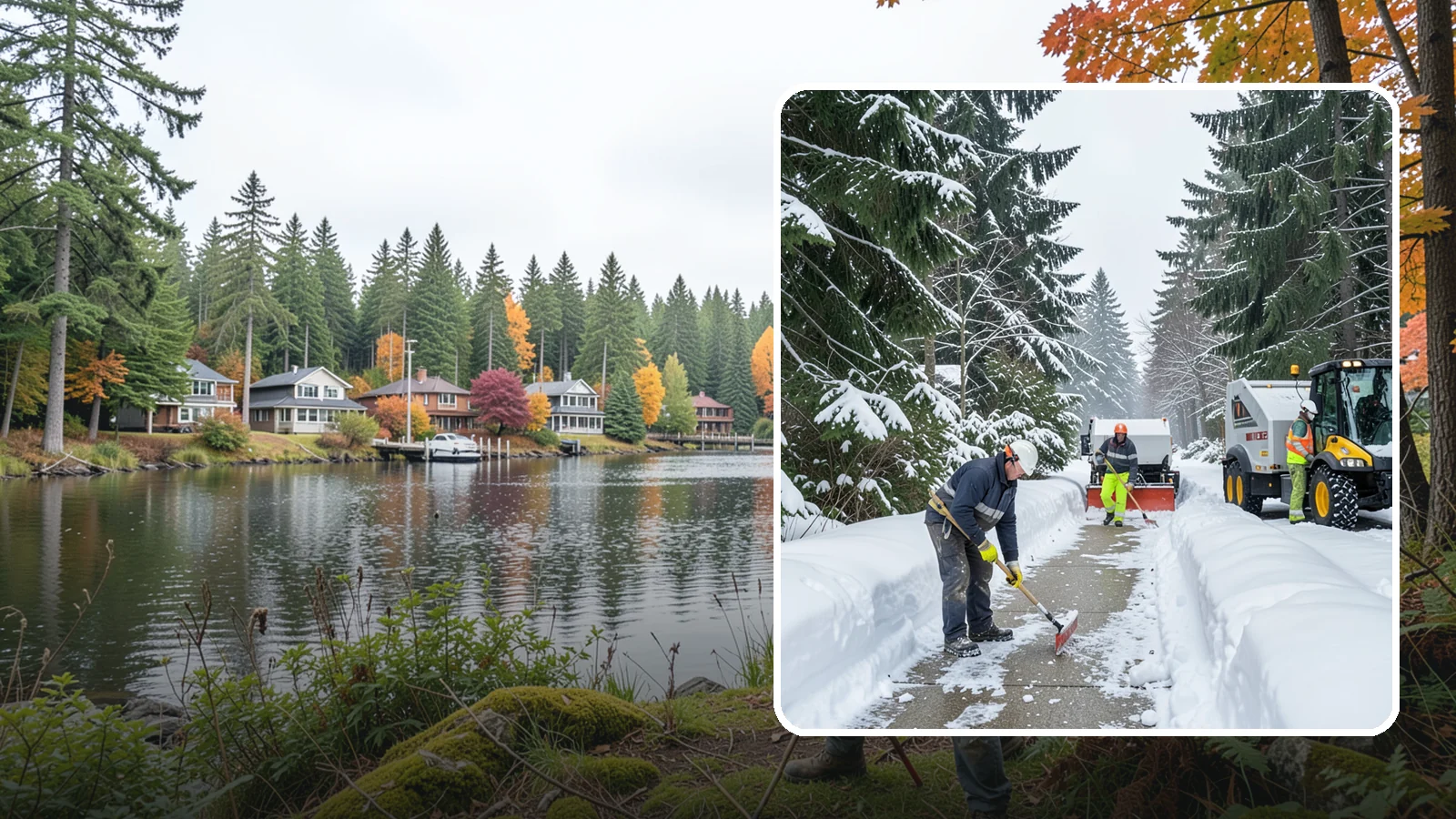 ADA Access Clearing in La Conner, Skagit County, WA - We clear ADA-designated access points across your Western Washington property to keep them compliant and safe all winter.