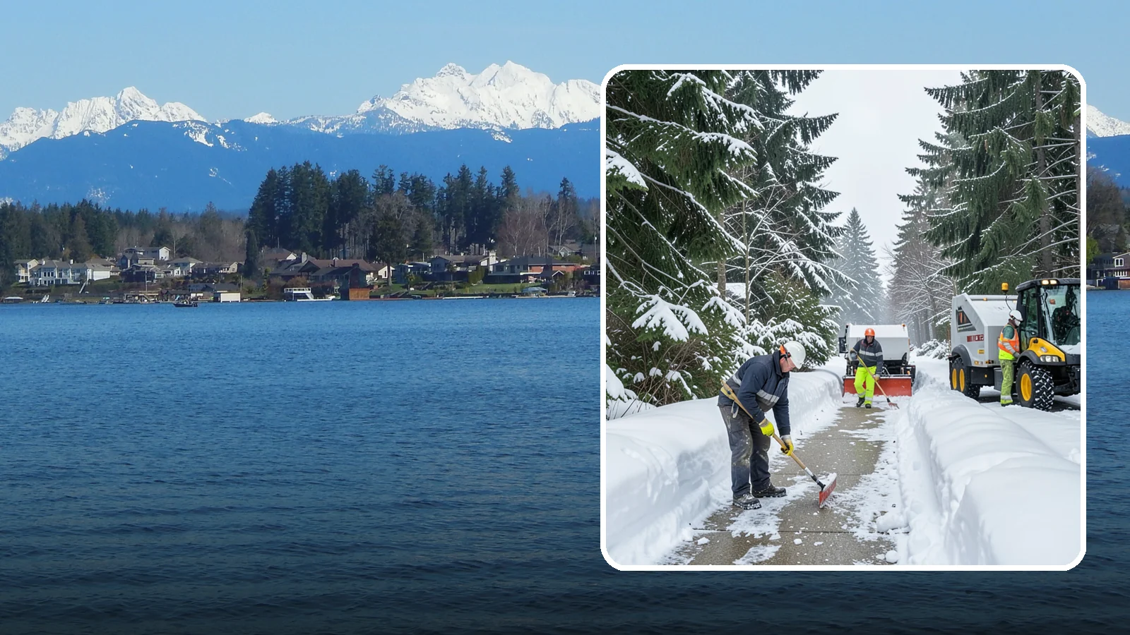 ADA Access Clearing in Lake Stevens, Snohomish County, WA - We clear ADA-designated access points across your Western Washington property to keep them compliant and safe all winter.