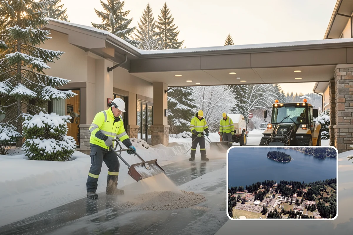 ADA Access Clearing in Lakewood, Pierce County, WA - Maintains ADA compliance through every storm