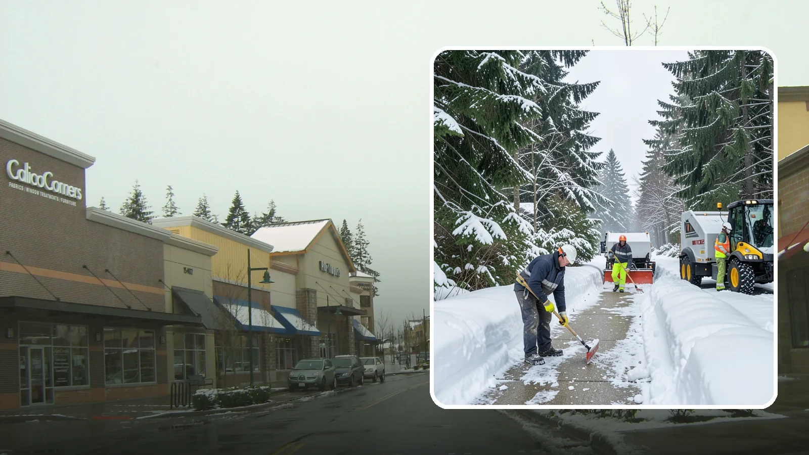 ADA Access Clearing in Mill Creek, Snohomish County, WA - We clear ADA-designated access points across your Western Washington property to keep them compliant and safe all winter.