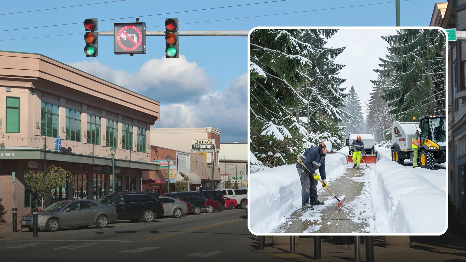 ADA Access Clearing in Monroe, Snohomish County, WA - We clear ADA-designated access points across your Western Washington property to keep them compliant and safe all winter.