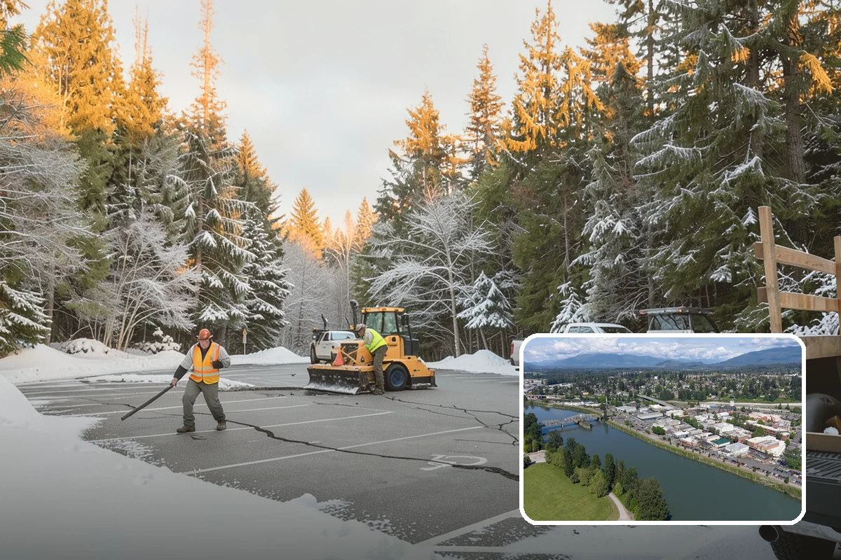 ADA Access Clearing in Mount Vernon, Skagit County, WA - Maintains ADA compliance through every storm