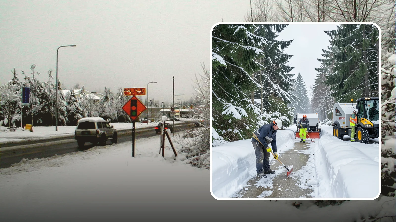 ADA Access Clearing in Newcastle, King County, WA - We clear ADA-designated access points across your Western Washington property to keep them compliant and safe all winter.