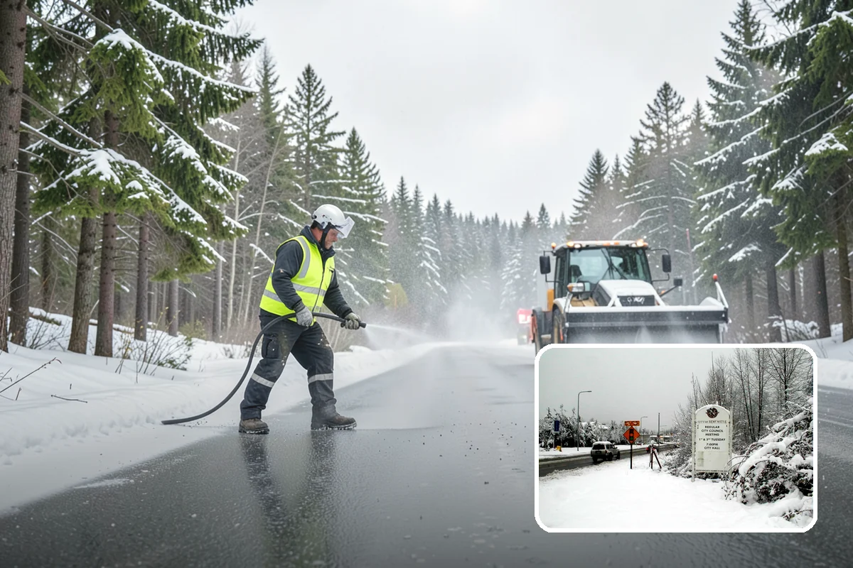 ADA Access Clearing in Newcastle, King County, WA - Maintains ADA compliance through every storm