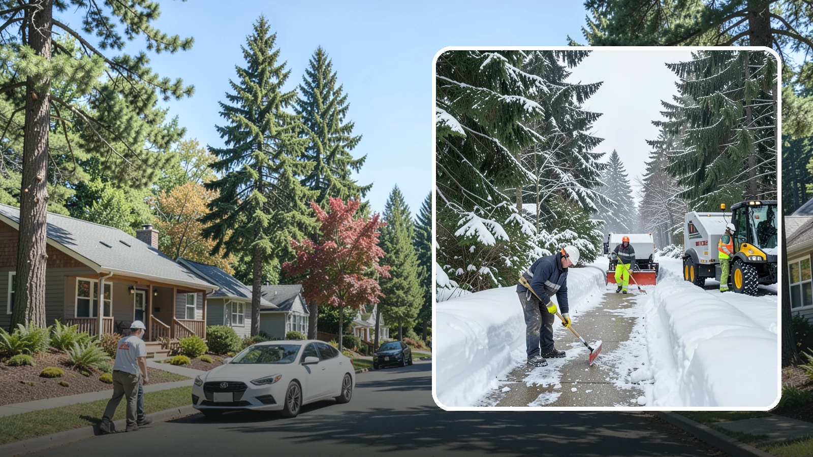 ADA Access Clearing in Orting, Pierce County, WA - We clear ADA-designated access points across your Western Washington property to keep them compliant and safe all winter.