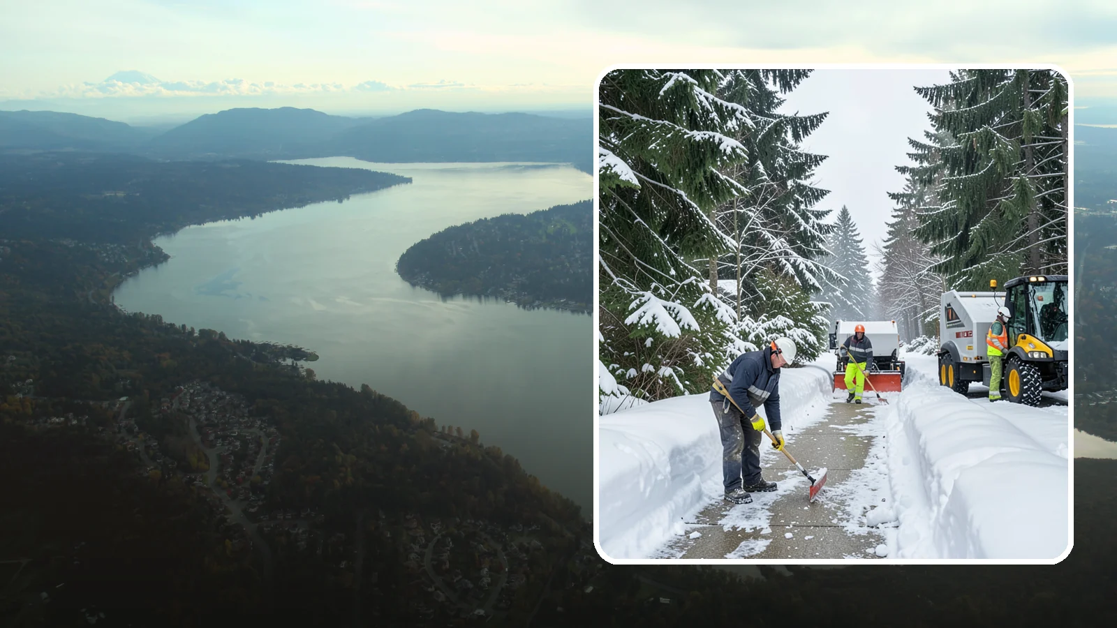ADA Access Clearing in Sammamish, King County, WA - We clear ADA-designated access points across your Western Washington property to keep them compliant and safe all winter.