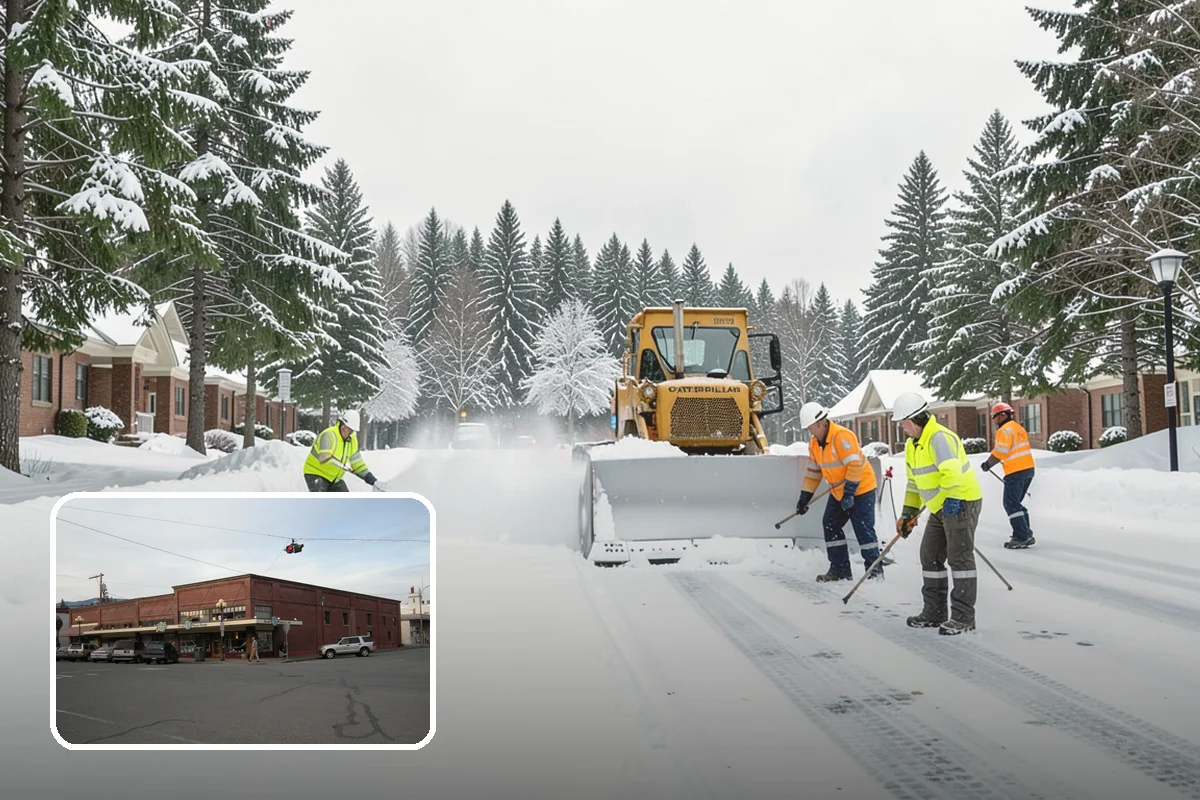 ADA Access Clearing in Sedro-Woolley, Skagit County, WA - Maintains ADA compliance through every storm