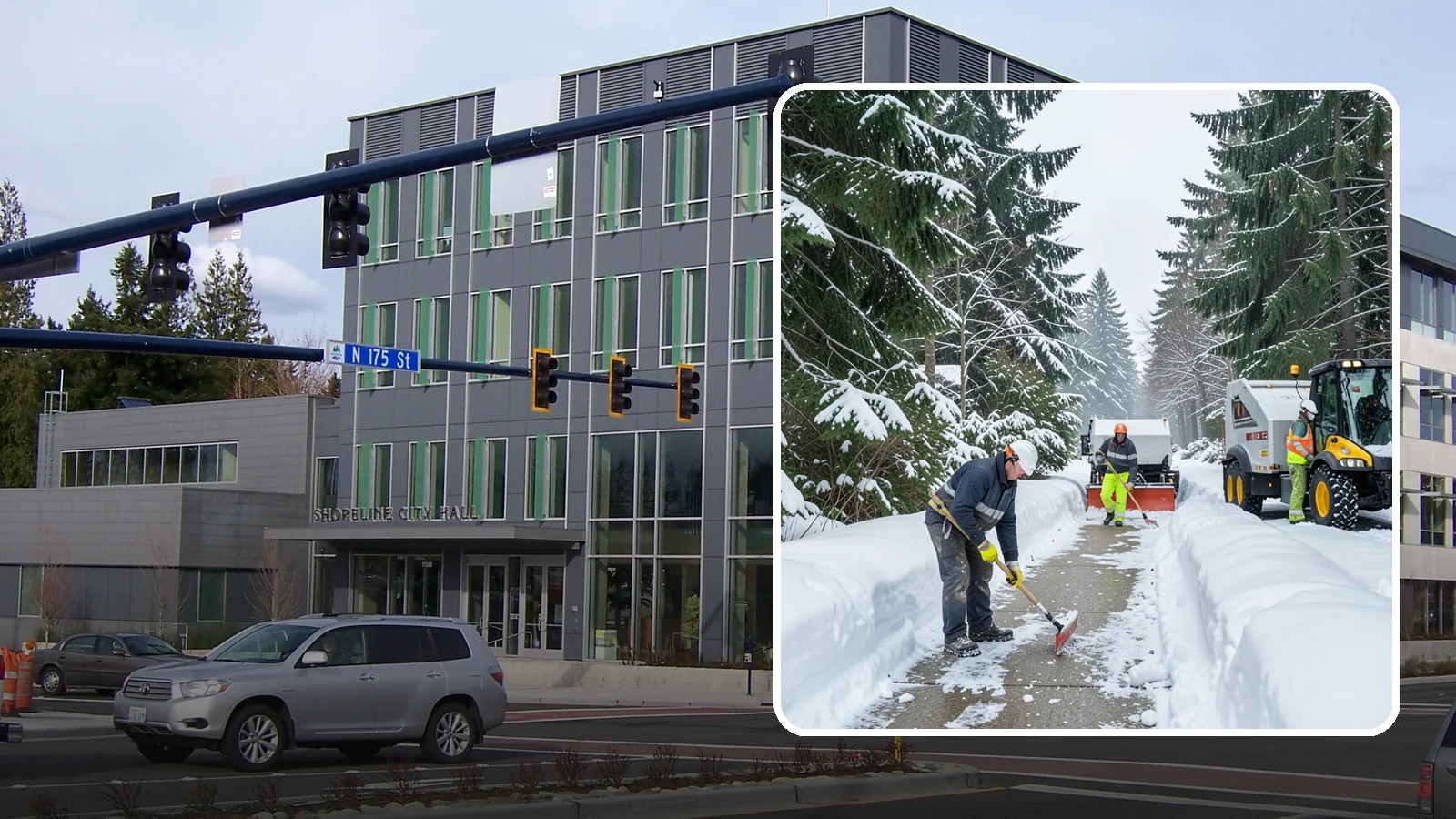ADA Access Clearing in Shoreline, King County, WA - We clear ADA-designated access points across your Western Washington property to keep them compliant and safe all winter.