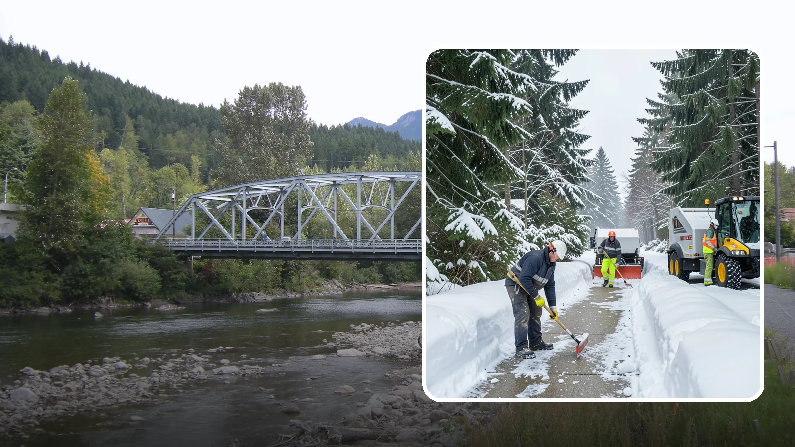 ADA Access Clearing in Skykomish, King County, WA - We clear ADA-designated access points across your Western Washington property to keep them compliant and safe all winter.
