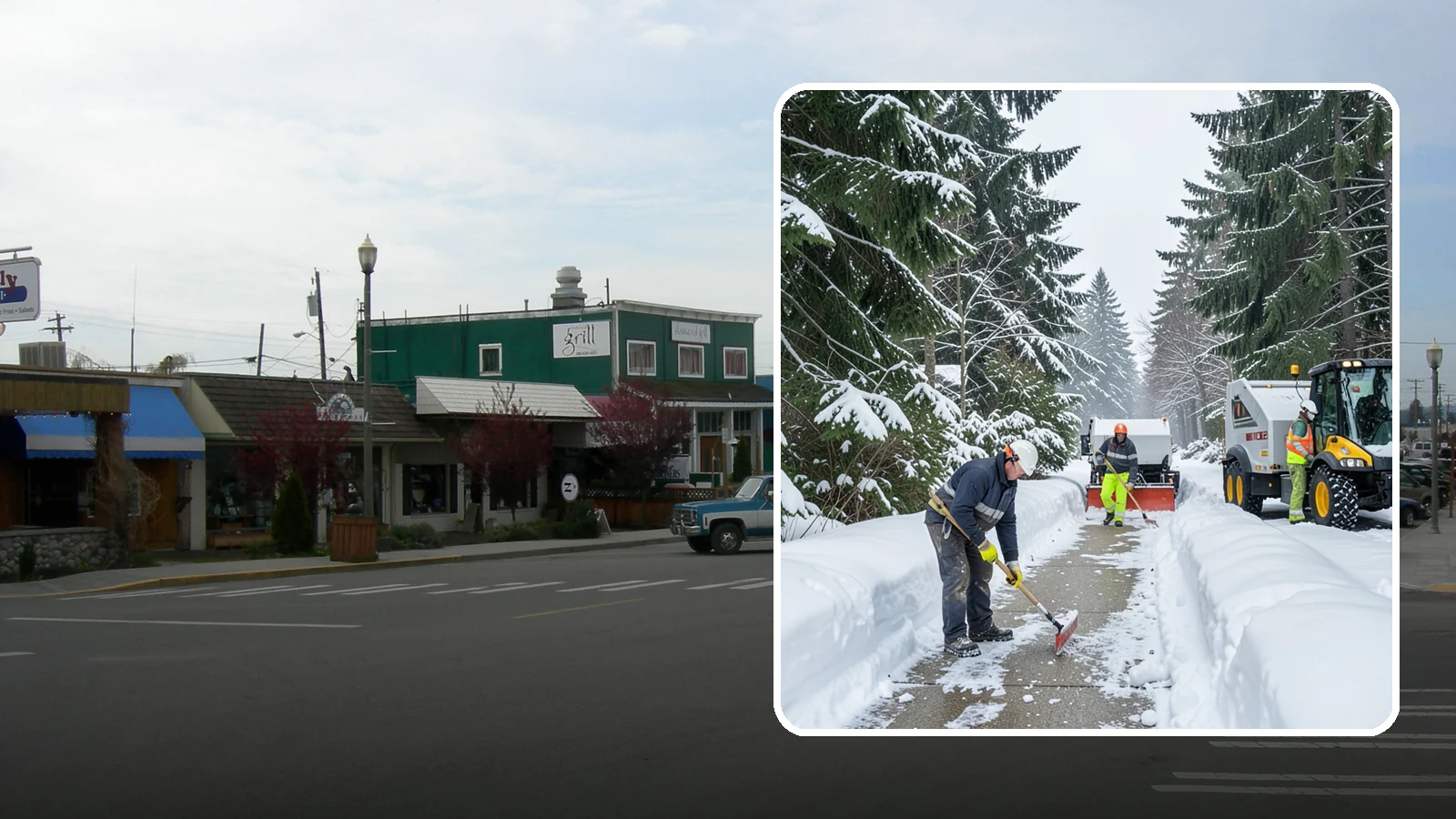 ADA Access Clearing in Stanwood, Snohomish County, WA - We clear ADA-designated access points across your Western Washington property to keep them compliant and safe all winter.