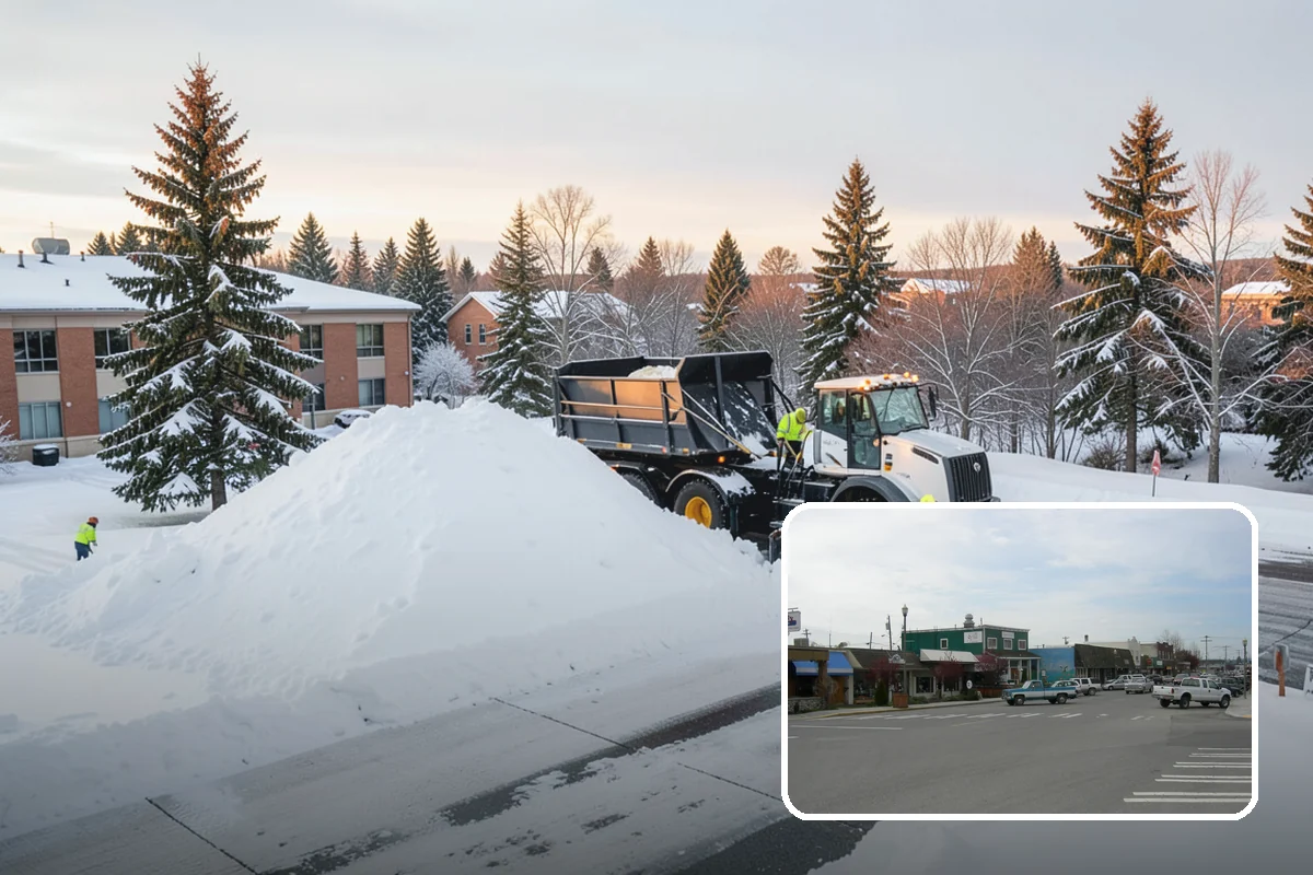 ADA Access Clearing in Stanwood, Snohomish County, WA - Maintains ADA compliance through every storm