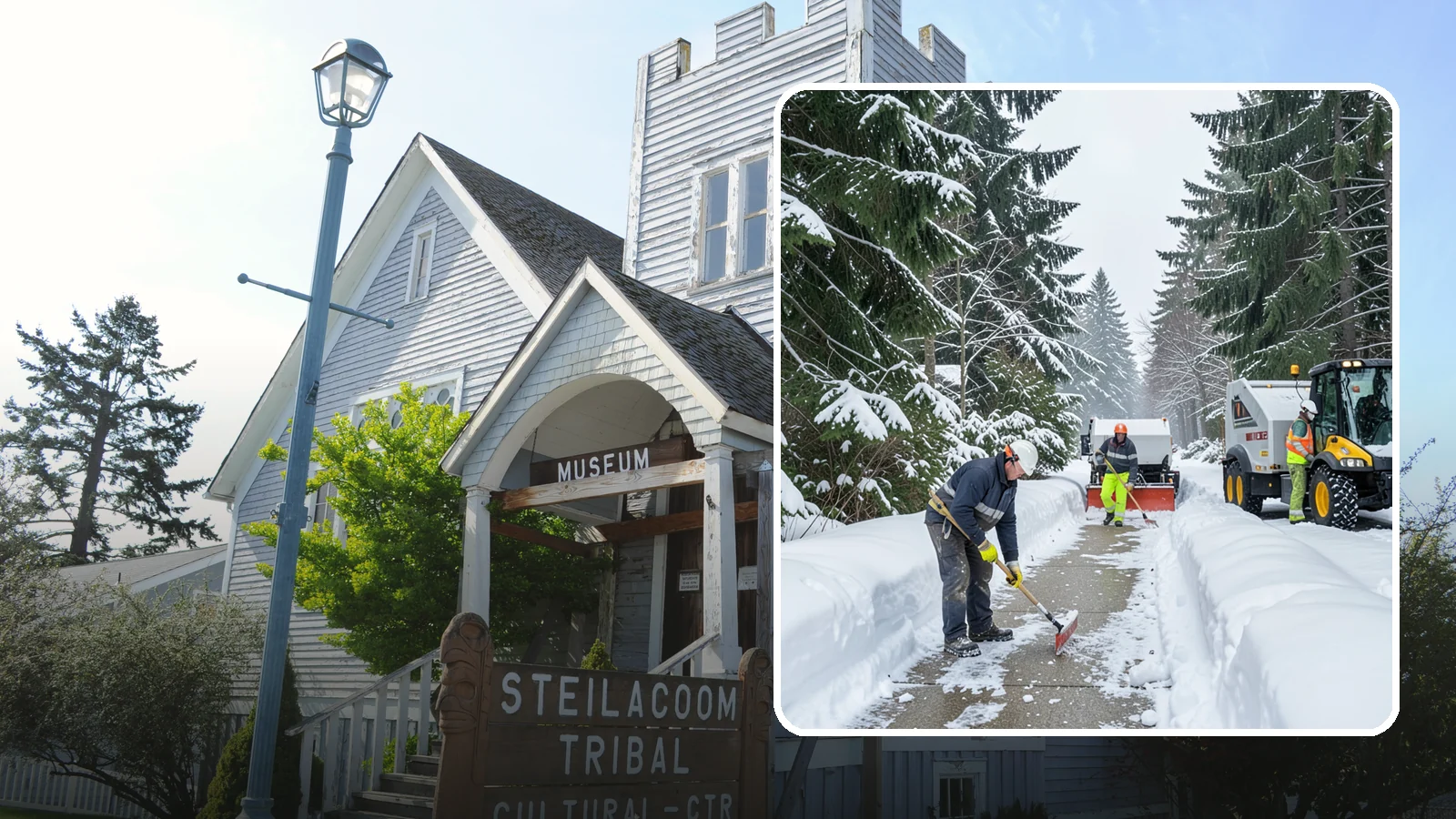 ADA Access Clearing in Steilacoom, Pierce County, WA - We clear ADA-designated access points across your Western Washington property to keep them compliant and safe all winter.
