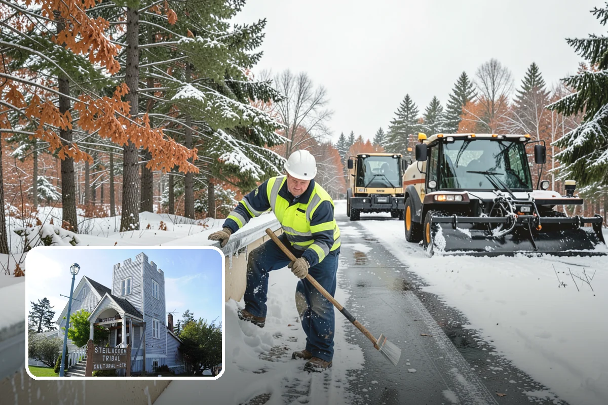 ADA Access Clearing in Steilacoom, Pierce County, WA - Maintains ADA compliance through every storm