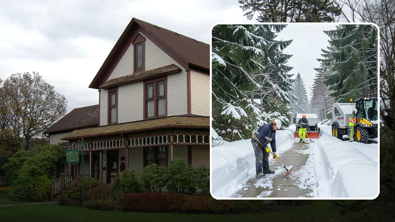 ADA Access Clearing in Sumner, Pierce County, WA - We clear ADA-designated access points across your Western Washington property to keep them compliant and safe all winter.