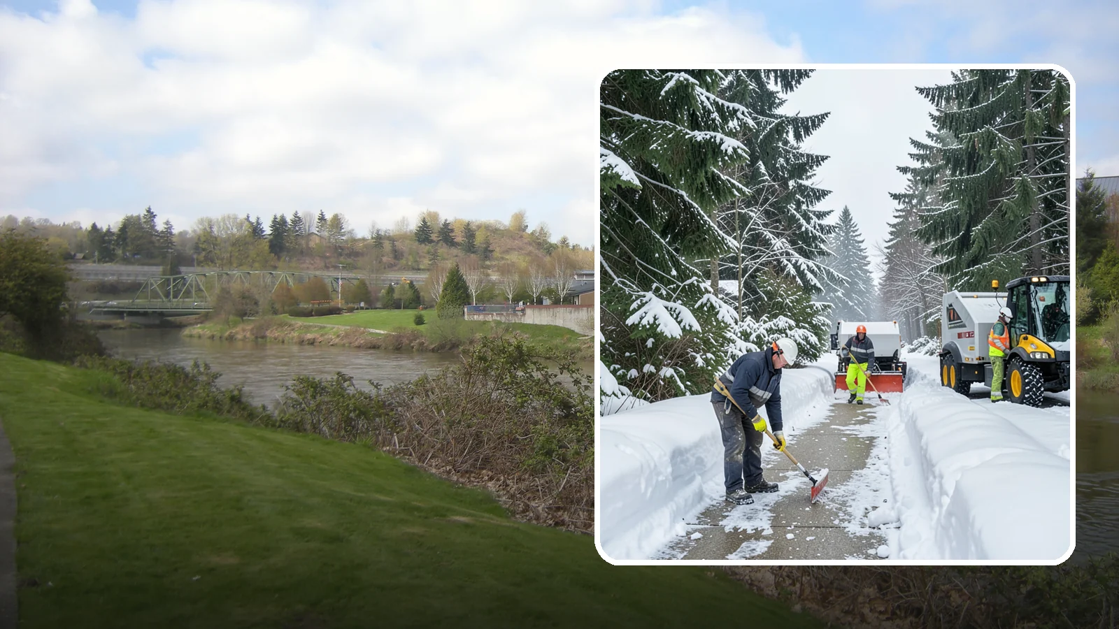 ADA Access Clearing in Tukwila, King County, WA - We clear ADA-designated access points across your Western Washington property to keep them compliant and safe all winter.