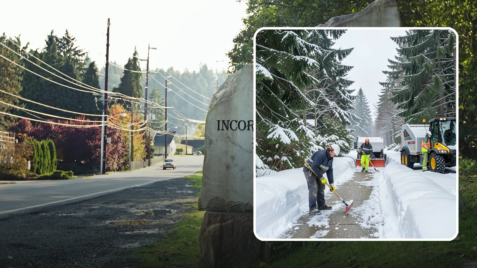 ADA Access Clearing in Wilkeson, Pierce County, WA - We clear ADA-designated access points across your Western Washington property to keep them compliant and safe all winter.