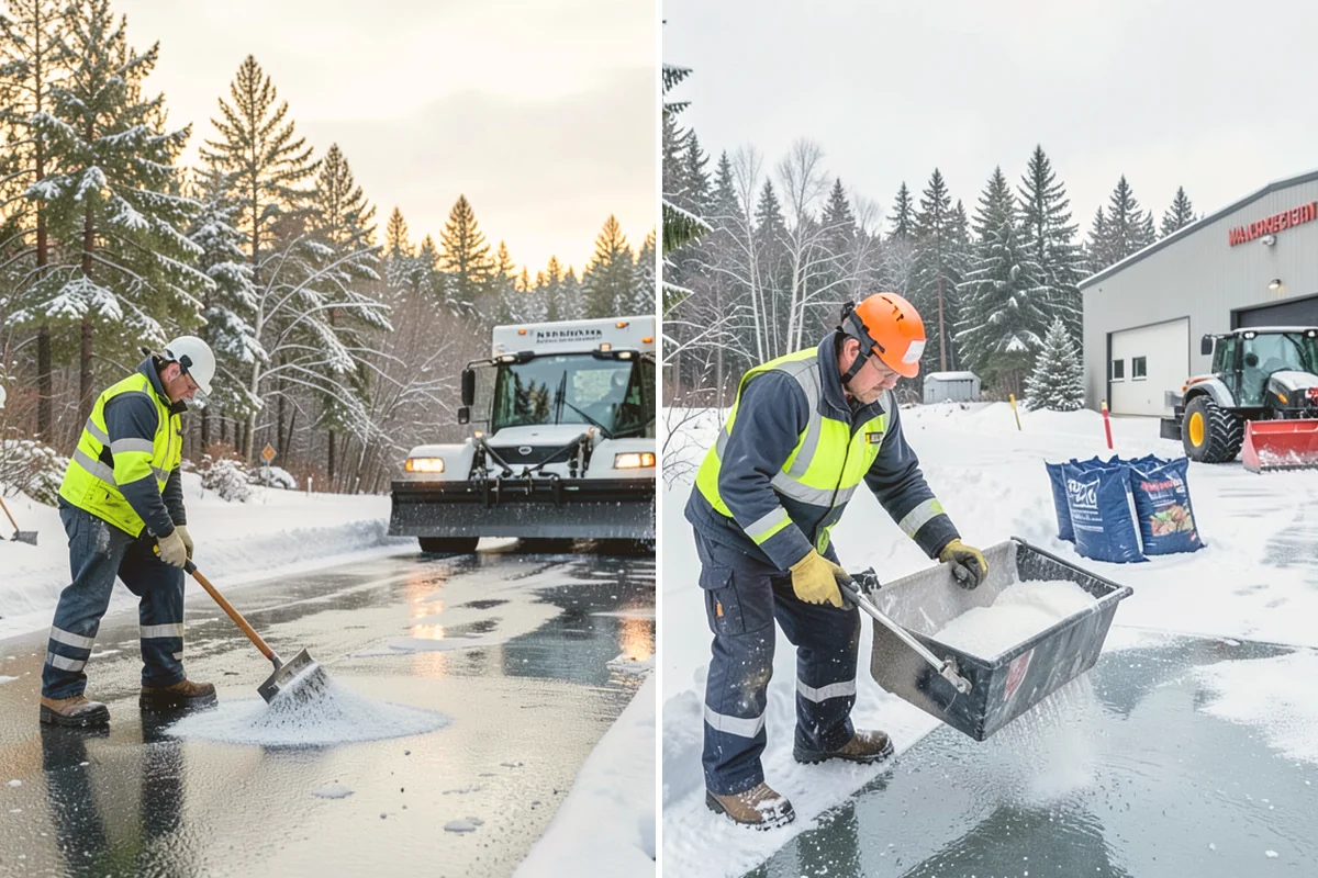 ADA Sidewalk Clearing in Algona, King County, WA - We identify curb ramps and accessible routes