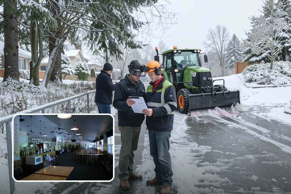 ADA Sidewalk Clearing in Black Diamond, King County, WA - Maintains ADA-compliant accessible routes
