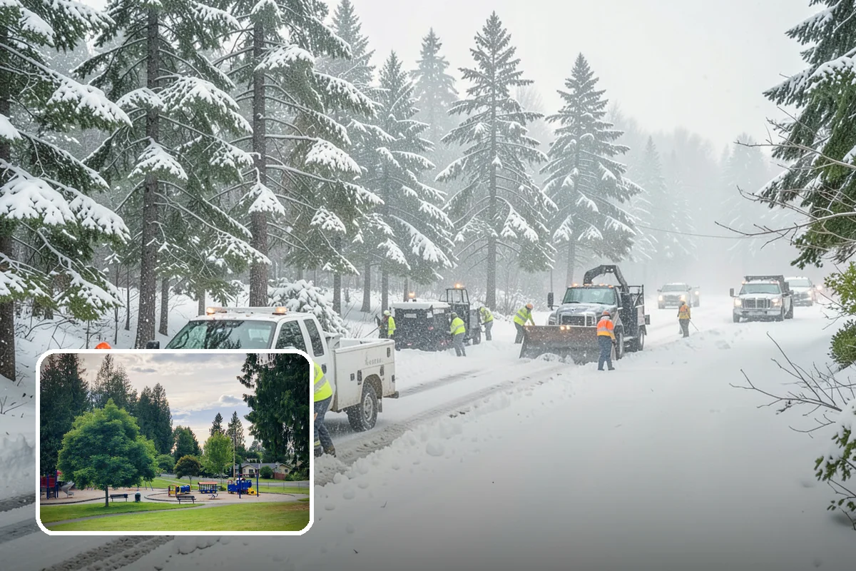 ADA Sidewalk Clearing in Bonney Lake, Pierce County, WA - Maintains ADA-compliant accessible routes