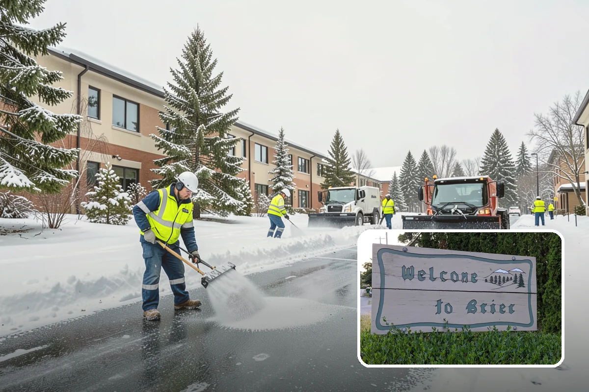 ADA Sidewalk Clearing in Brier, Snohomish County, WA - Maintains ADA-compliant accessible routes