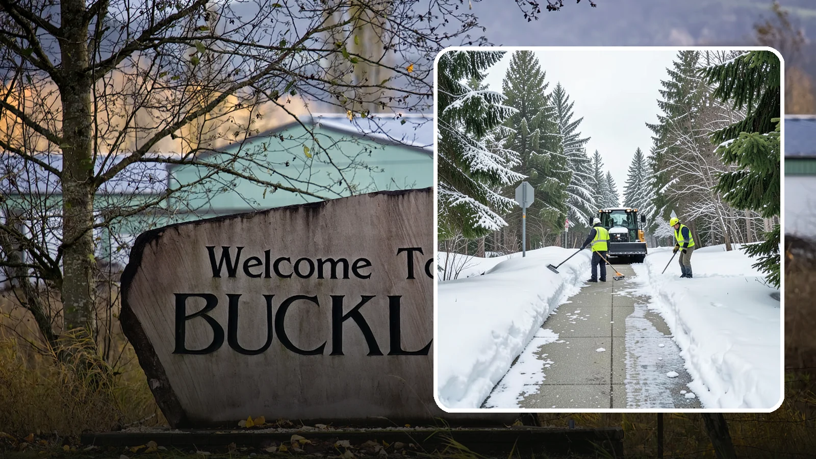 ADA Sidewalk Clearing in Buckley, Pierce County, WA - We clear sidewalks to ADA standards so ramps, routes, and access points stay usable in winter.