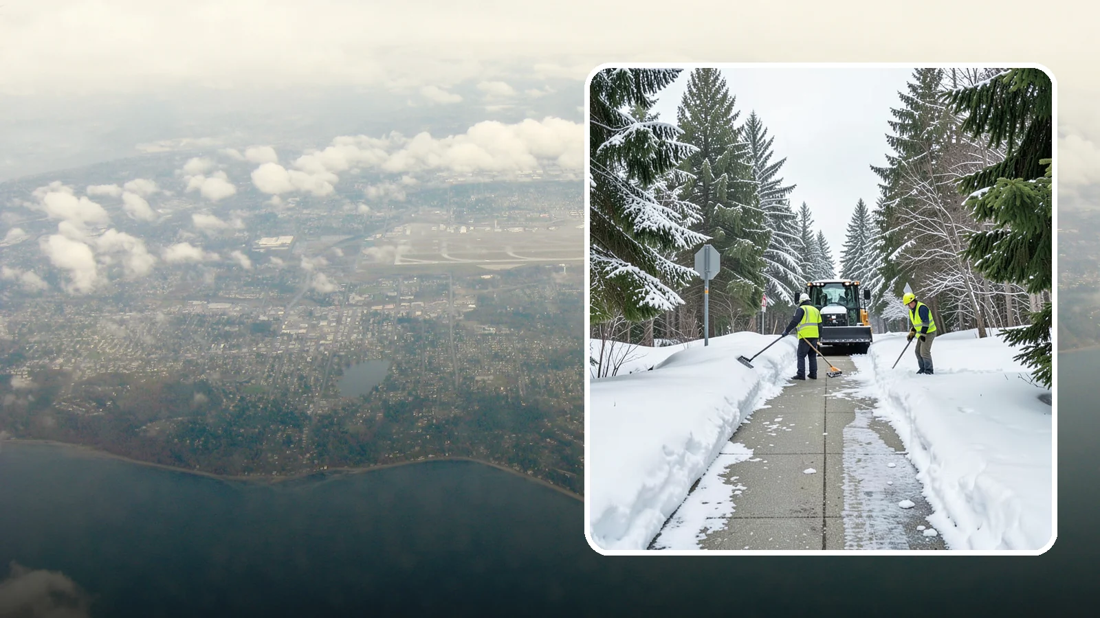 ADA Sidewalk Clearing in Burien, King County, WA - We clear sidewalks to ADA standards so ramps, routes, and access points stay usable in winter.