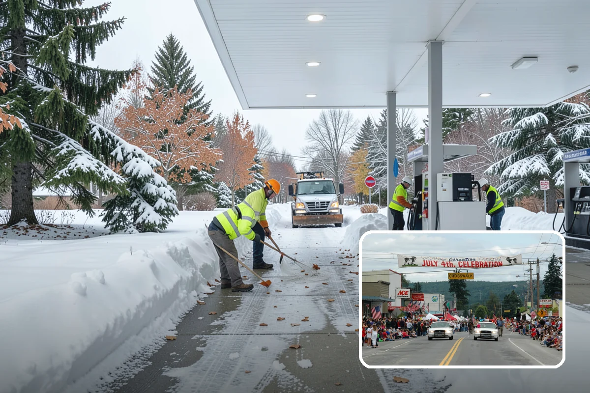 ADA Sidewalk Clearing in Carnation, King County, WA - Maintains ADA-compliant accessible routes