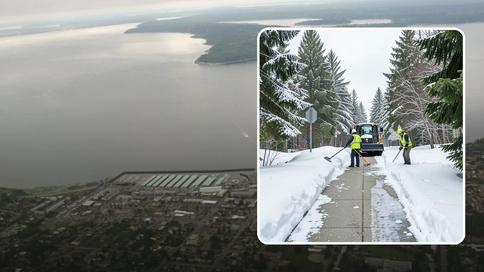 ADA Sidewalk Clearing in Des Moines, King County, WA - We clear sidewalks to ADA standards so ramps, routes, and access points stay usable in winter.