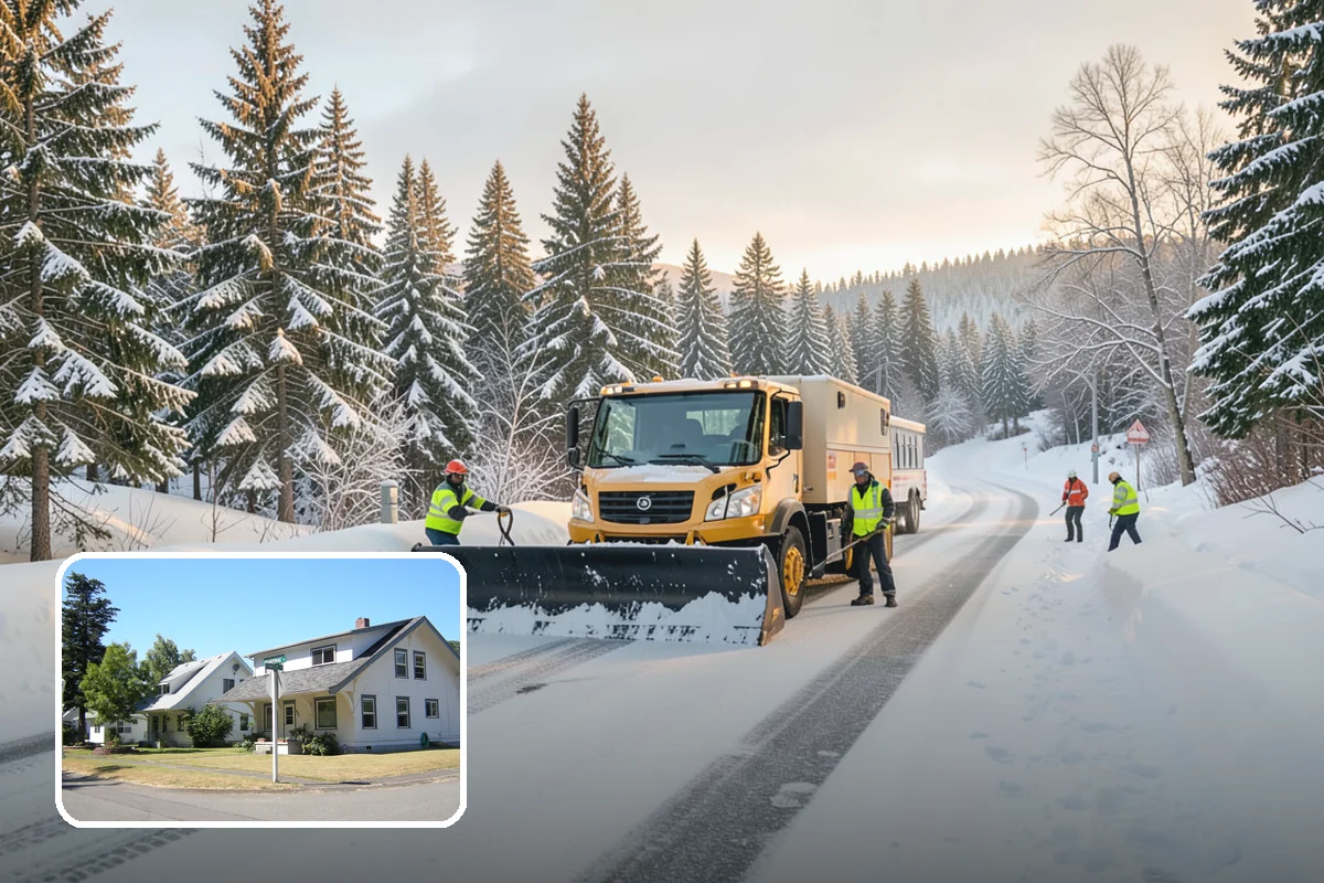ADA Sidewalk Clearing in DuPont, Pierce County, WA - Maintains ADA-compliant accessible routes